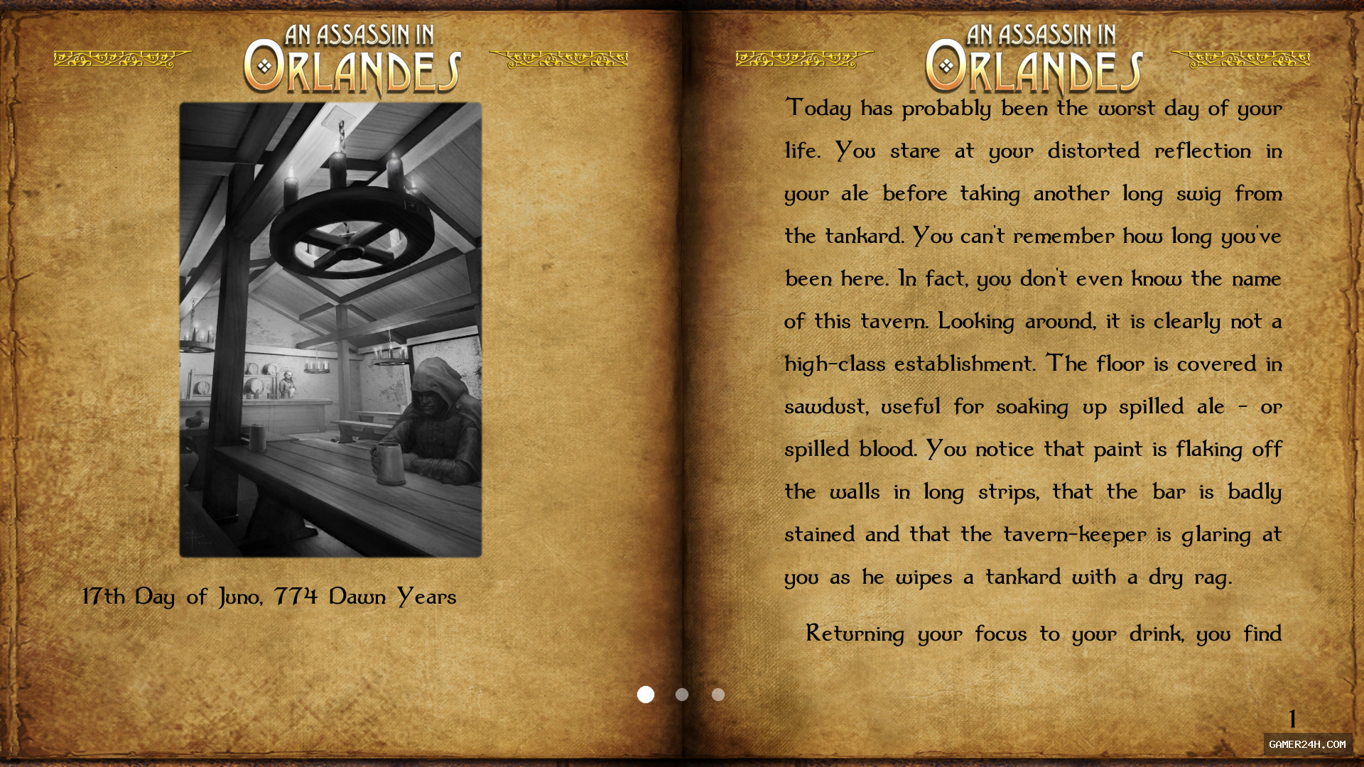 An Assassin in Orlandes Official Cover