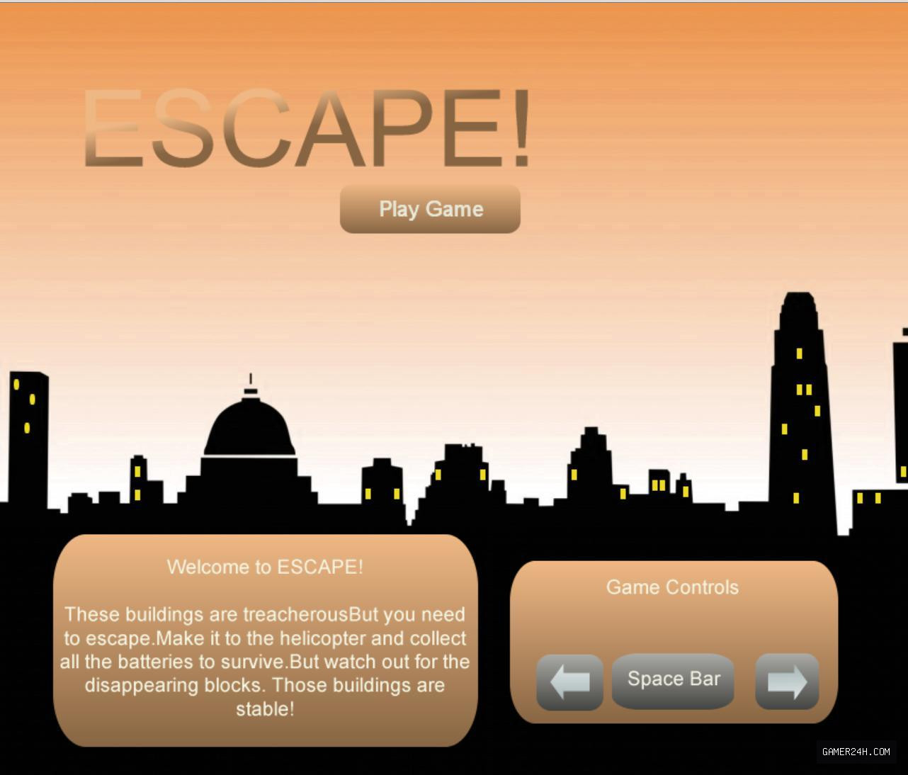 Escape! (itch) (joshg6256) - Game Overview & History
