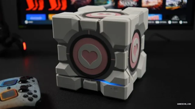 Dbrand’s Steam Machine Companion Cube Dies A Horrible Death