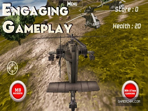Boeing AH-64 Apache Longbow – Combat Gunship Helicopter Simulator of Infinite Tanks Hunter Screenshot 5