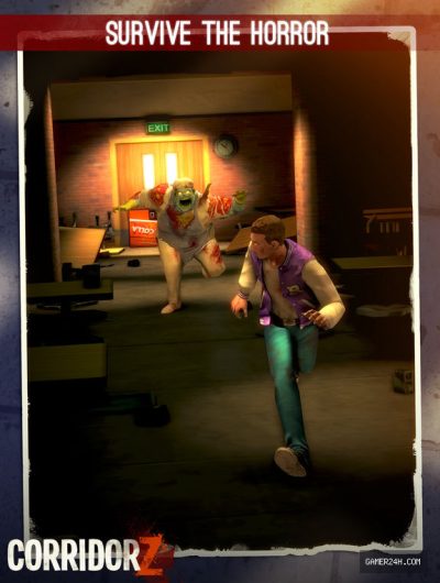 Corridor Z – Inverted Zombie Runner