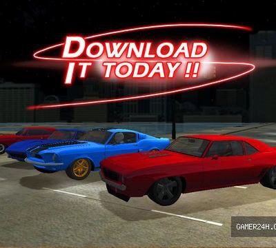 3D Muscle Car V8 Parking: Classic Car City Racing Free Game