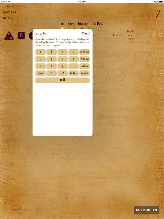 Dice Pouch RPG Screenshot 2
