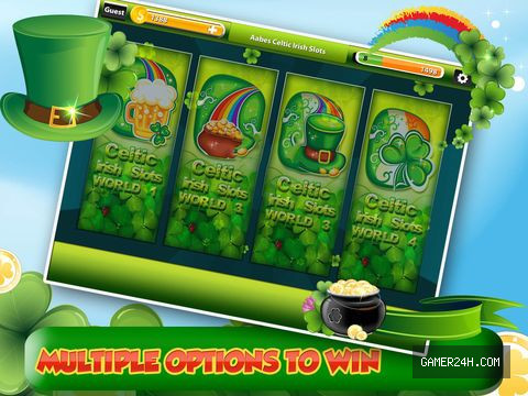 +A Celtic Irish Video Slots Play Pot Of Gold Jackpot with Vegas Free leprechauns Casino Screenshot 2
