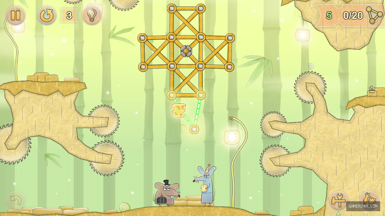 Tiny Bridge: Ratventure Screenshot 2