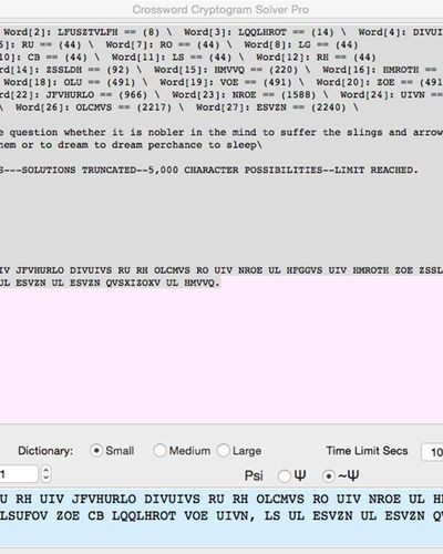 Crossword Cryptogram Solver Pro