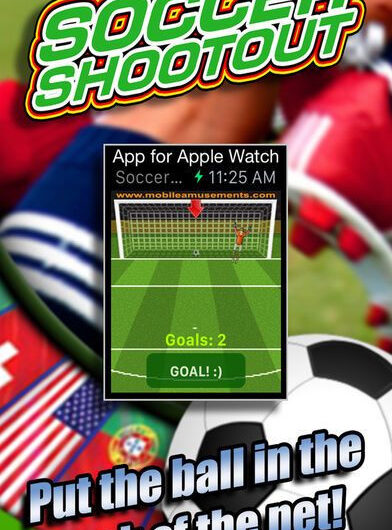 Soccer Shootout for Apple Watch