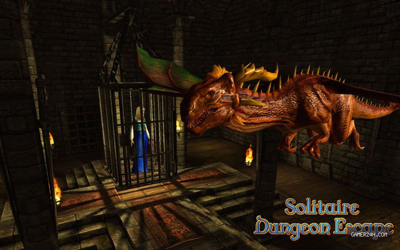 Solitaire Dungeon Escape Screenshot 1