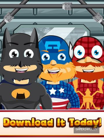 Superhero Shave Salon Adventure – Free Comic Games For Kids Official Cover