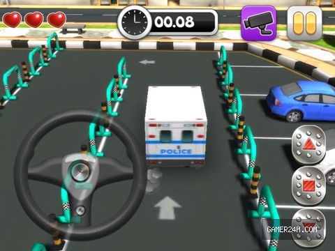 Action Police Car Parking Simulator 3D – Real Test Driving Game Screenshot 4