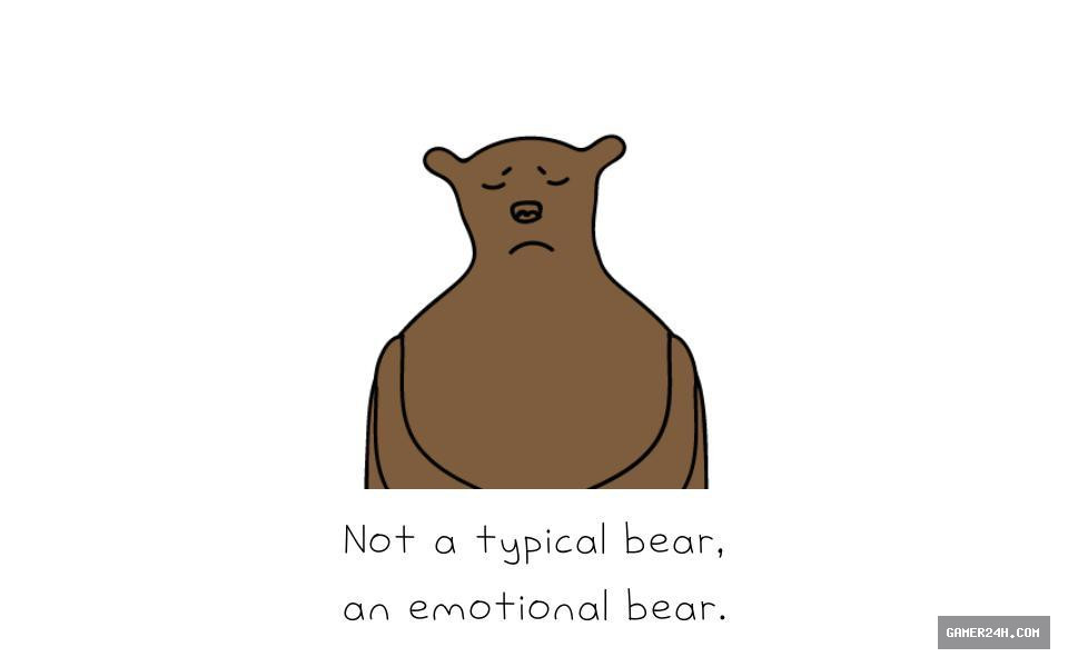 Emotional Bear Crying River Screenshot 1