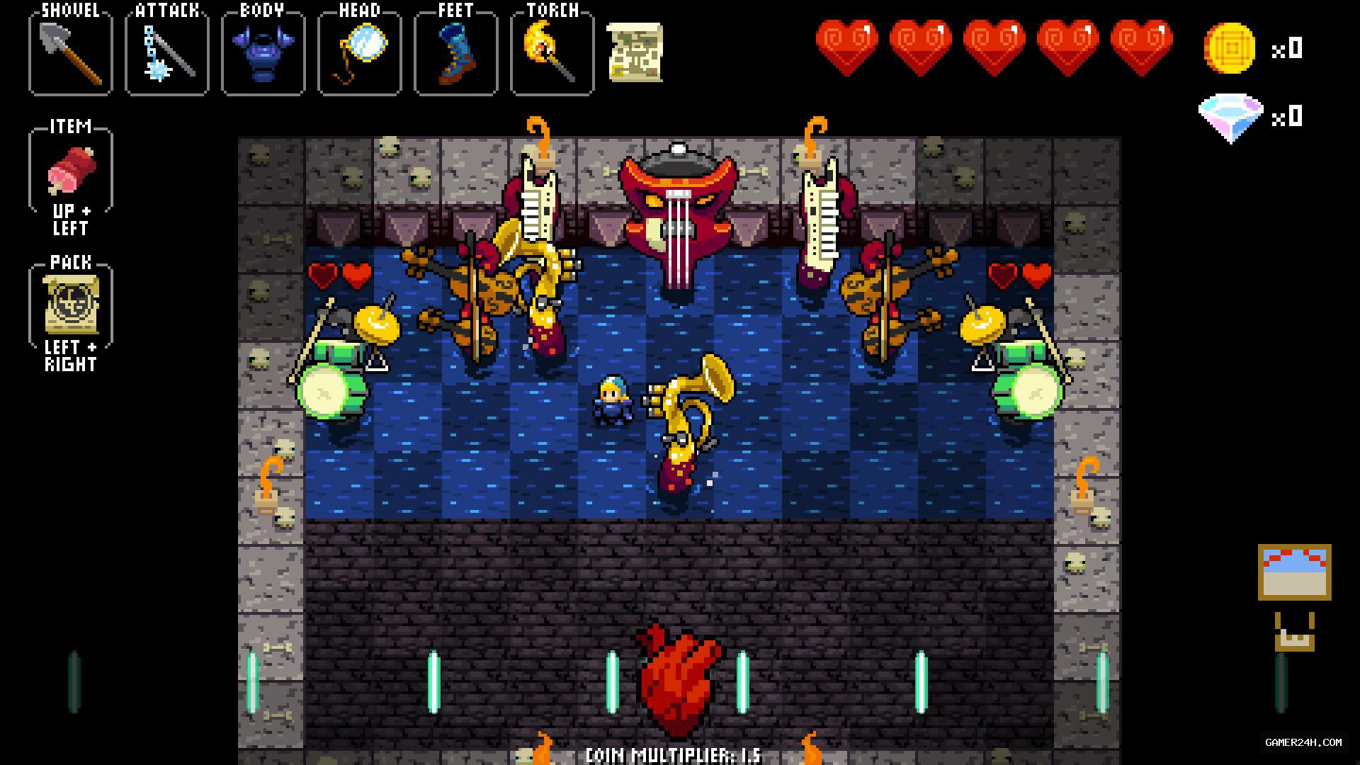 Crypt of the NecroDancer - Plot