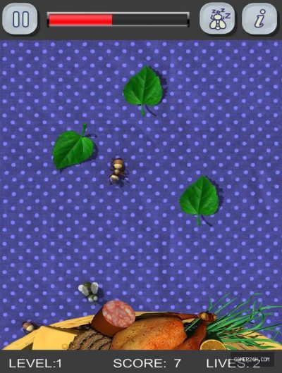 Picnic Bugs. Crush them!
