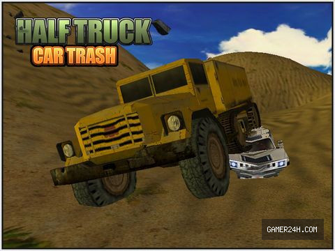 Half Truck Car Trash ( Car Crushing Simulation game ) Screenshot 5