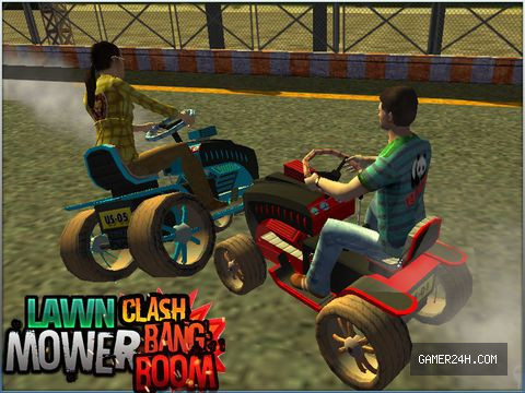 Lawn Mower Clash Bang Boom Screenshot 2