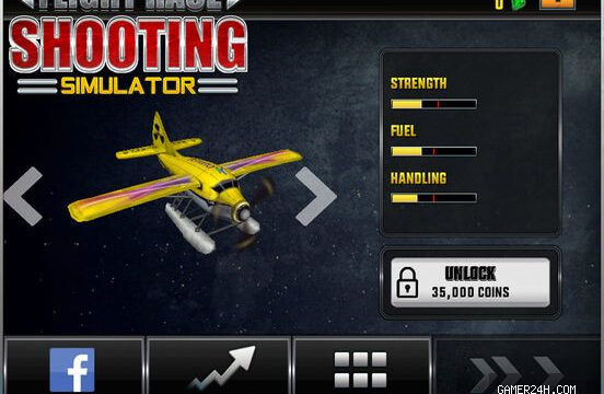 Flight Race Shooting Simulator