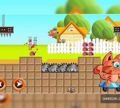 Little Cat Fur Thief: Boo’s Skate Race Fun Food Ride – Free