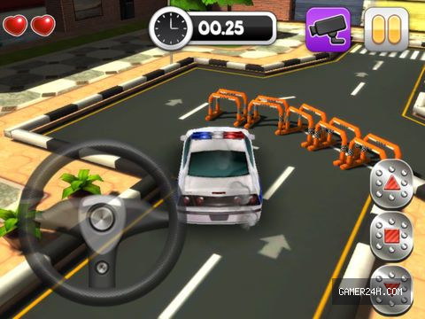 Action Police Car Parking Simulator 3D – Real Test Driving Game Screenshot 3