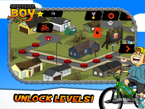 Newspaper Toss – Paperboy Edition Screenshot 4