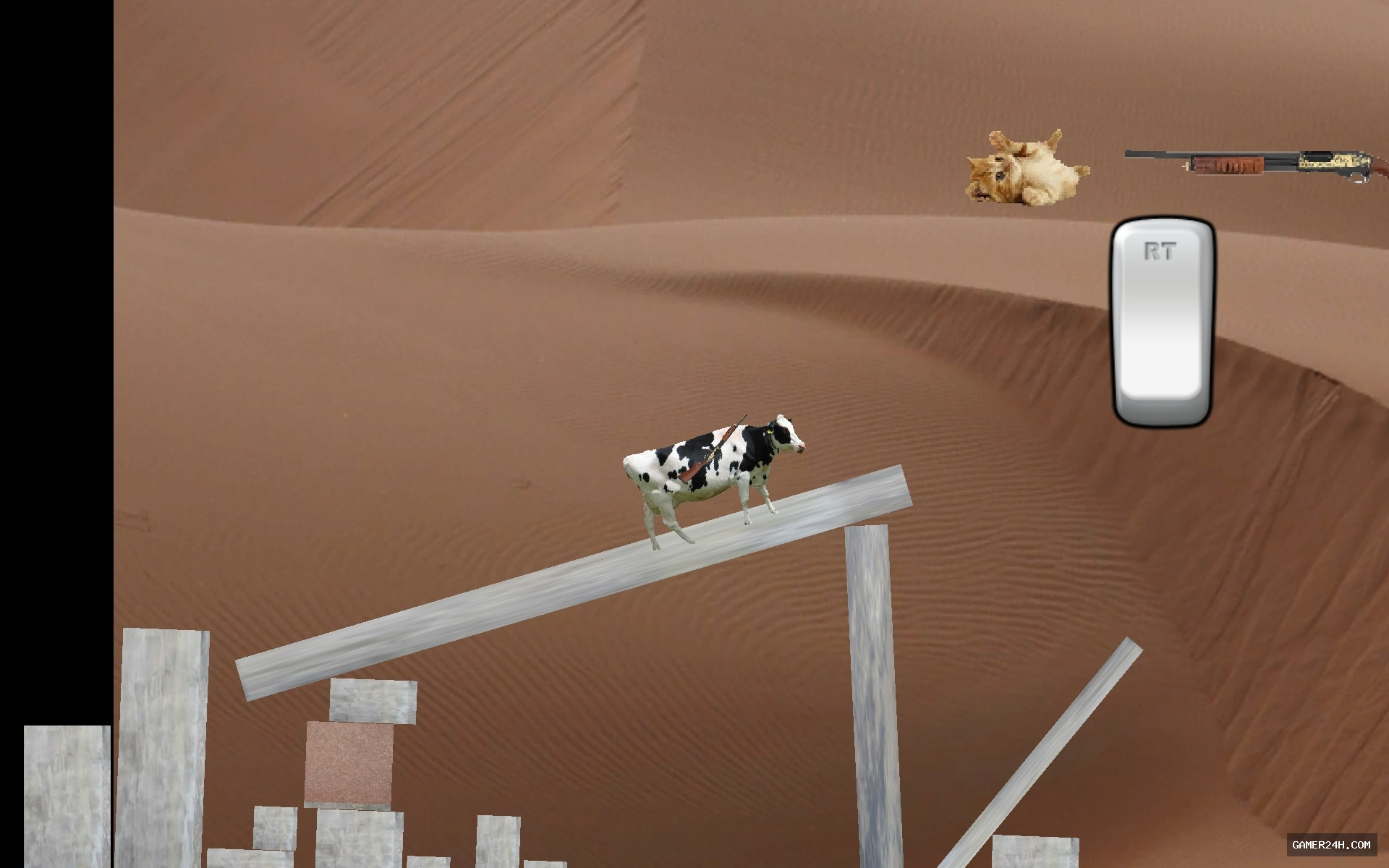 Official HD Capture: Cow of Duty - Game Overview & History