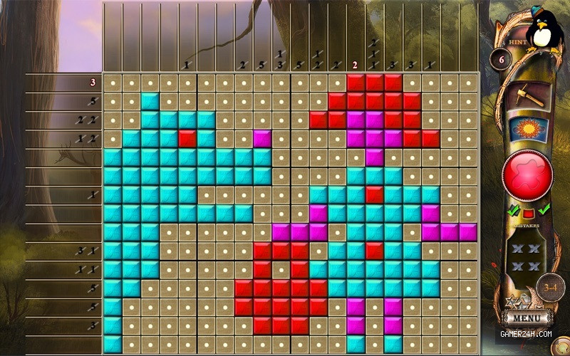 Fantasy Mosaics 9: Portal in the Woods Screenshot 5