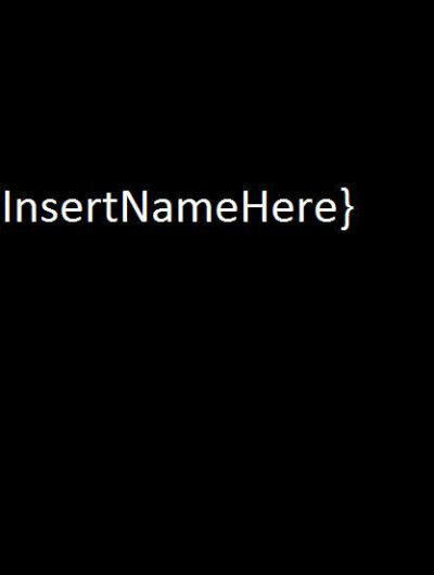 {InsertNameHere} (Visual Novel)
