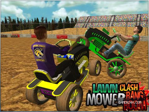 Lawn Mower Clash Bang Boom Screenshot 4