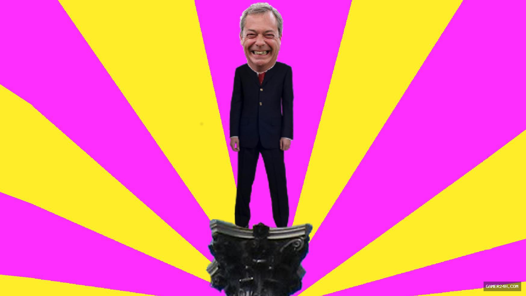 The Extraordinary Life and Times of Nigel Farage, Gentleman Official Cover