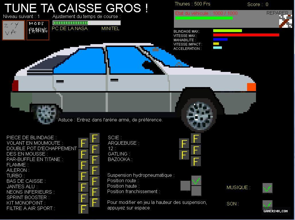 BX TUNING: THE ROGUE LIKE, CHAPTER 1 ROAD TRIP TO VILLEBOIS LAVALETTE Screenshot 2