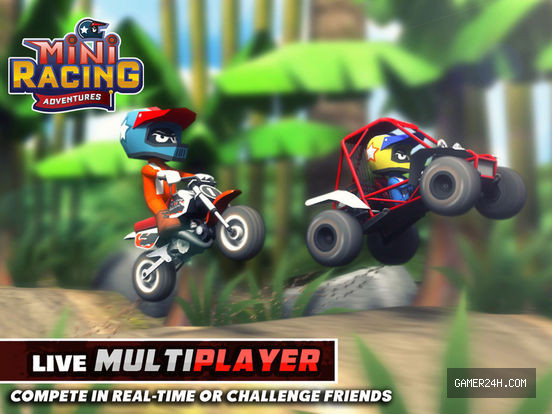 Mini Racing Adventures Screenshot 1