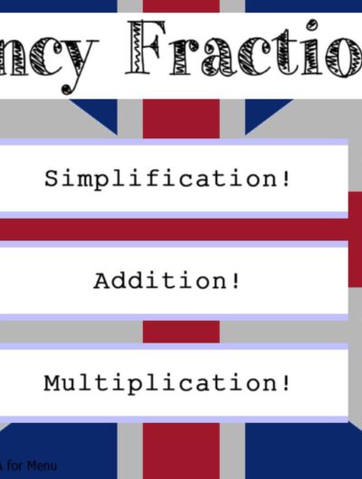 Fancy Fractions