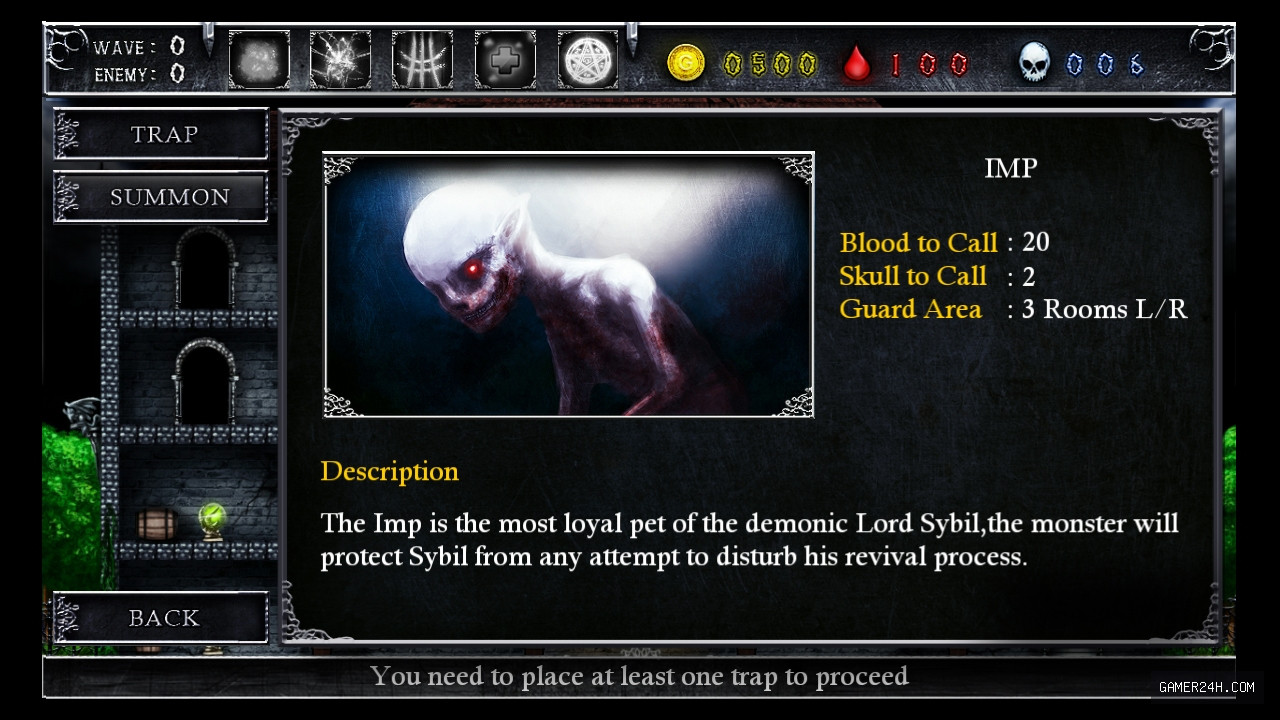 Sybil: Castle of Death Demo Screenshot 2