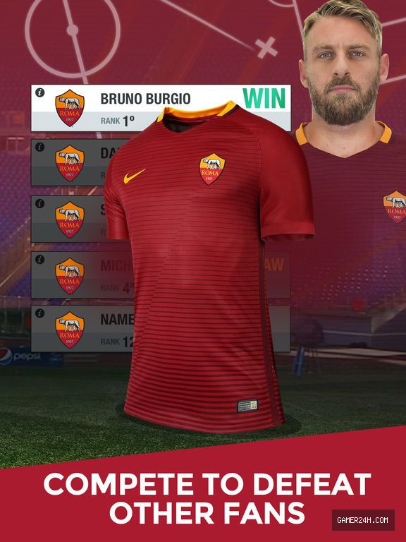 AS Roma Fantasy Manager 2017 – your football club Screenshot 4