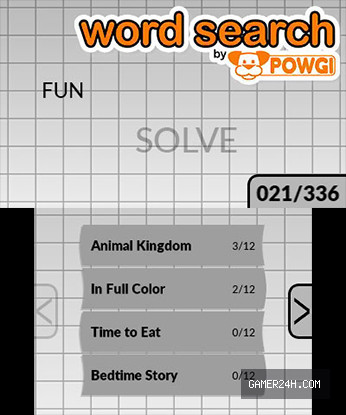 Word Search by POWGI Screenshot 4