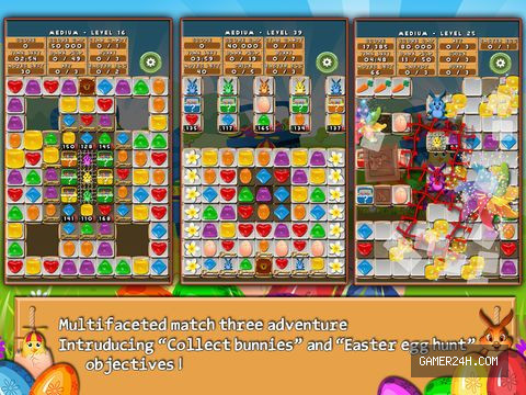 Bunny Drops – Match three puzzle Screenshot 2