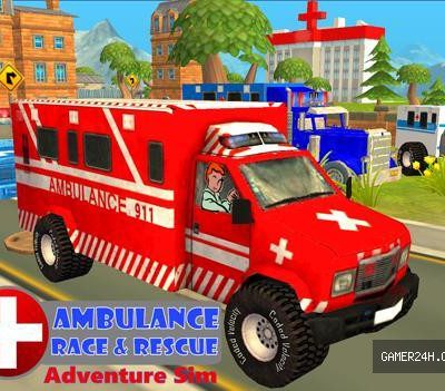 Ambulance Race & Rescue Adventure Sim 3D