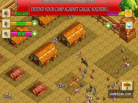 ROMAN LEGION STRATEGY BATTLE Screenshot 3