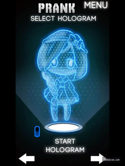 Hologram Anime 3D Simulator