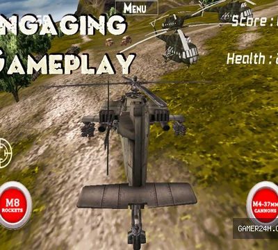 Boeing AH-64 Apache Longbow – Combat Gunship Helicopter Simulator of Infinite Tanks Hunter