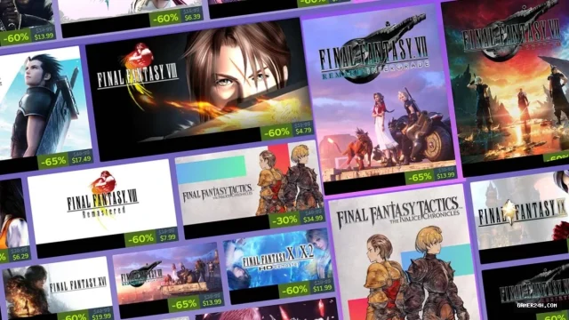 Final Fantasy Sale: FF7 Remake & Rebirth Hit Steam!