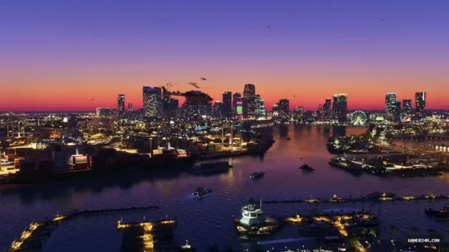 Vice City Shines in Stunning New GTA 6 Clip