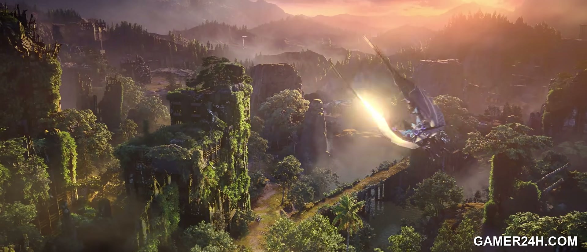 Official In-Game Capture: Horizon Steel Frontiers - World Atmosphere & Immersion