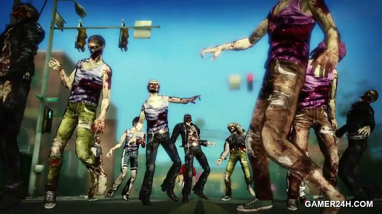 Official HD Capture: Untitled Lollipop Chainsaw game - Gameplay & Atmosphere Analysis: Portals and Tension