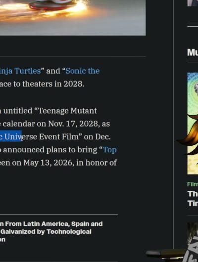 Untitled Sonic the Hedgehog spinoff film