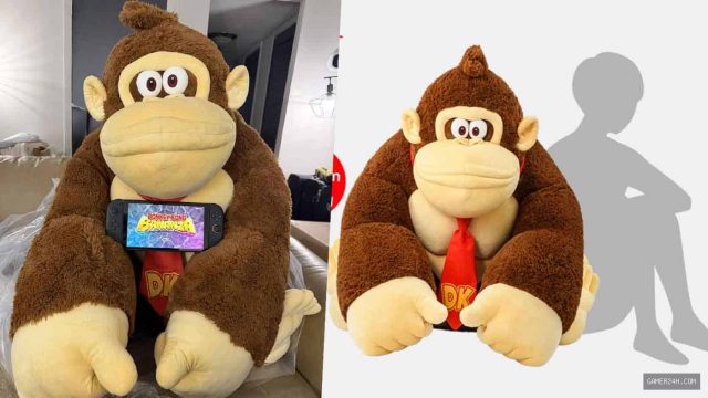 This $750 Donkey Kong Plush Is As Big As A Small Child