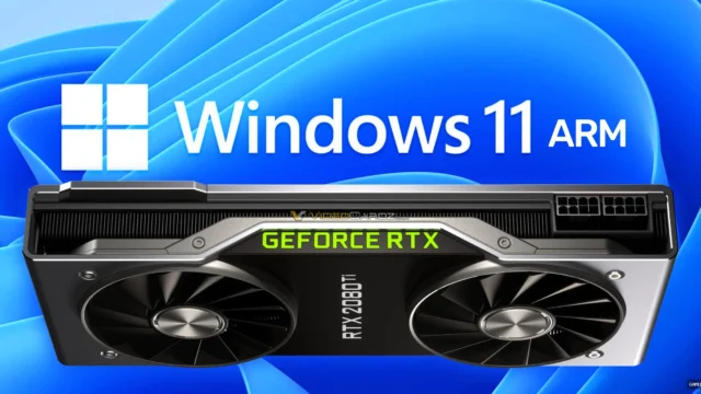 Start of a new era: gamers are now running GeForce RTX 2080 Ti and RTX 4060 GPUs on Windows 11 on Arm