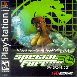 Mortal Kombat: Special Forces Official Cover