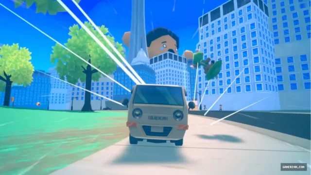 A Comedic Driving Game That Encourages Vehicular Manslaughter Is The First Isekai I Don’t Hate