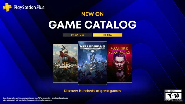 PlayStation Plus Game Catalog for August: Helldivers 2, Kingdom Come Deliverance II, Vampire Survivors, Hell is Us and