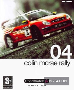 Colin McRae Rally 04 Official Cover